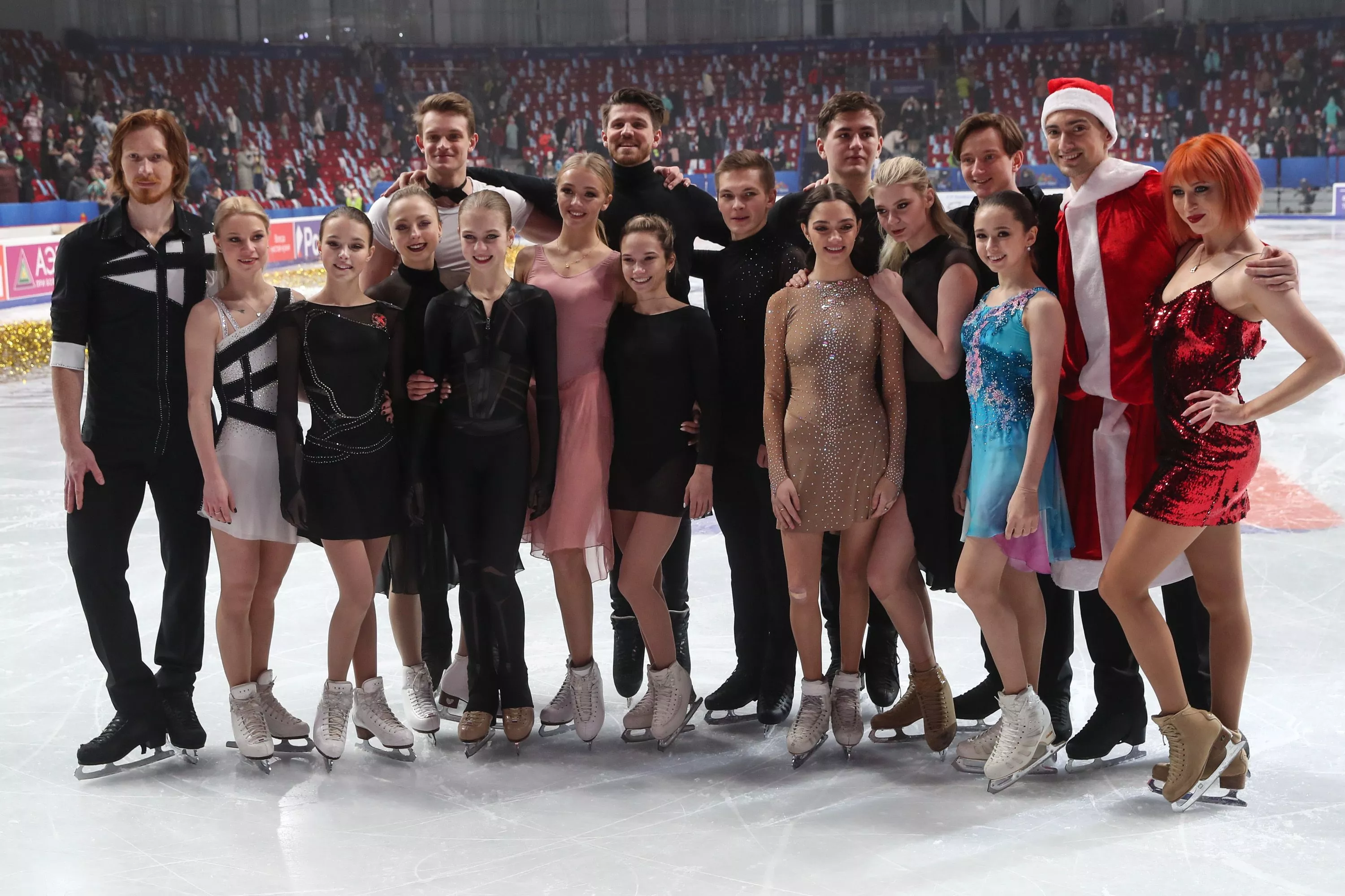 Контрольные прокаты сборной России бесплатно посетят воспитанники спортшкол по фигурному катанию