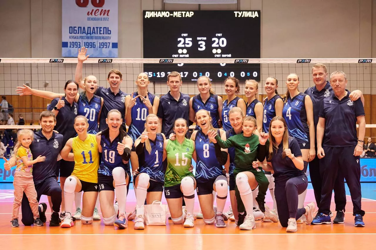 «Динамо-Метар» встречает Новый год победой