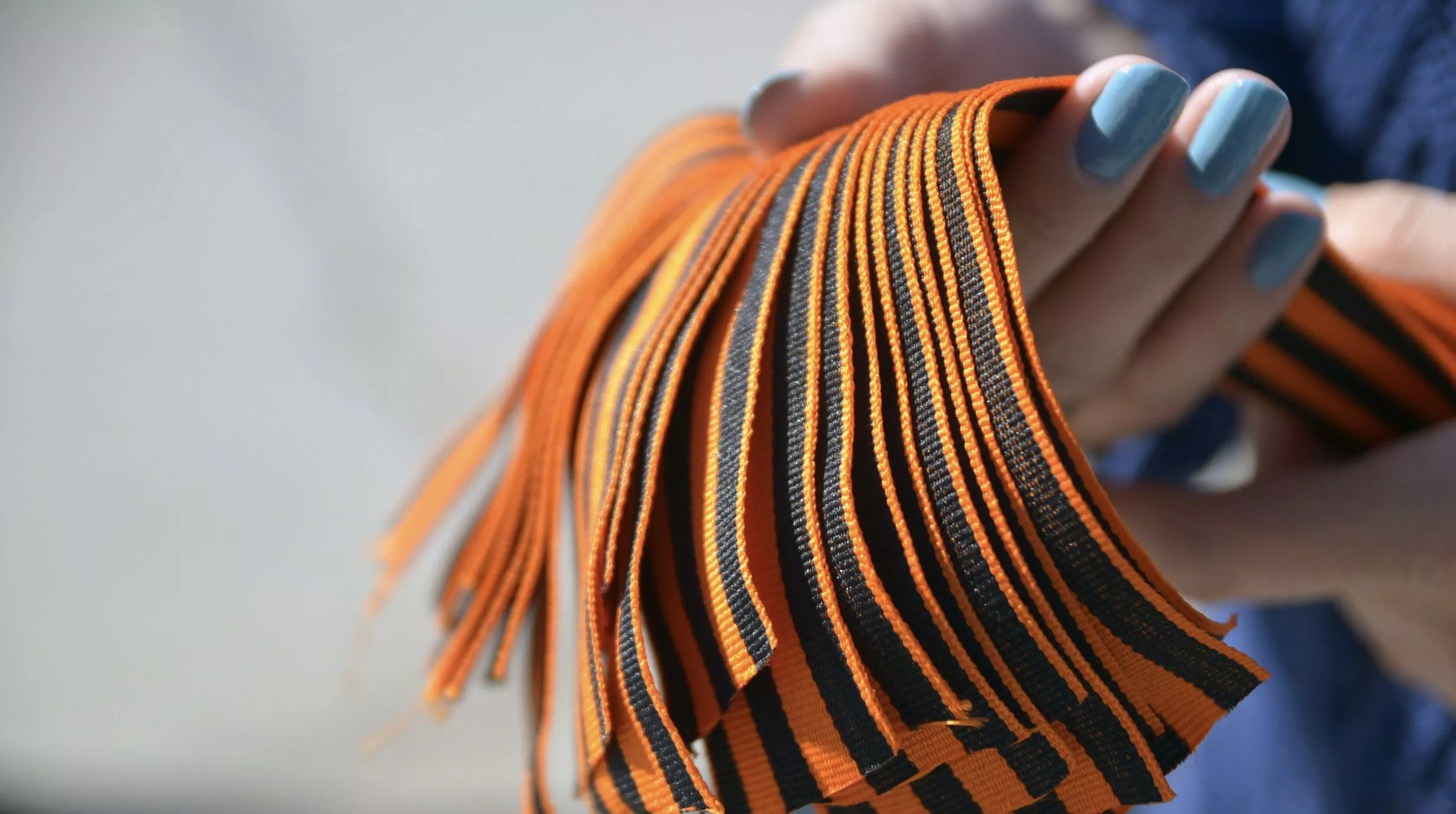 «Георгиевская ленточка» отправится по России и на Донбасс