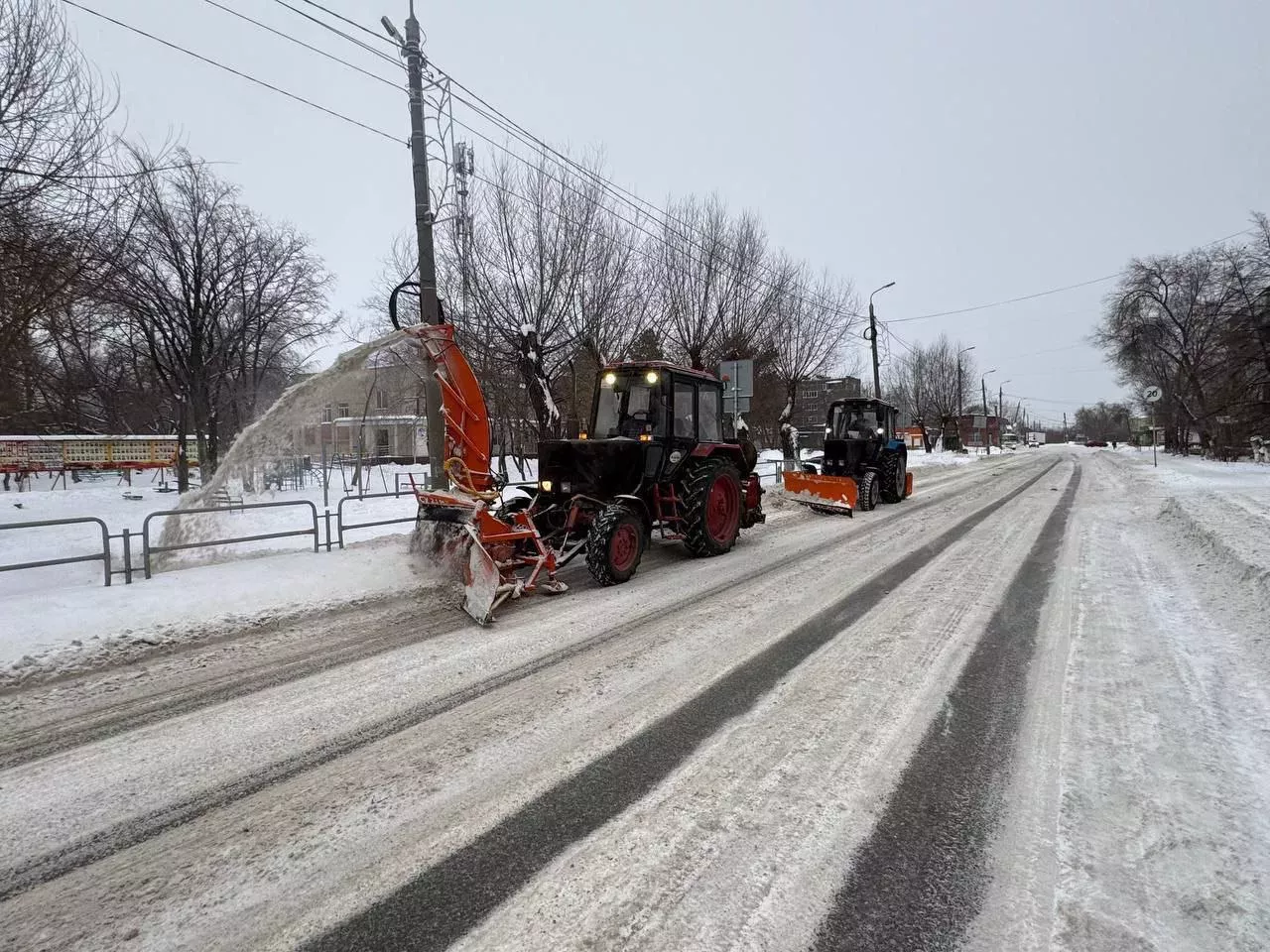 Снег в Копейске: как идёт уборка