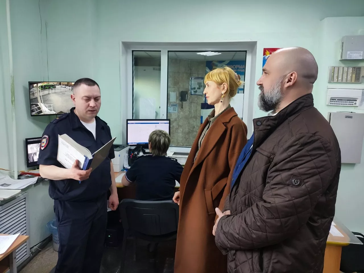 Общественный контроль: в Копейске проверили работу дежурной части полиции