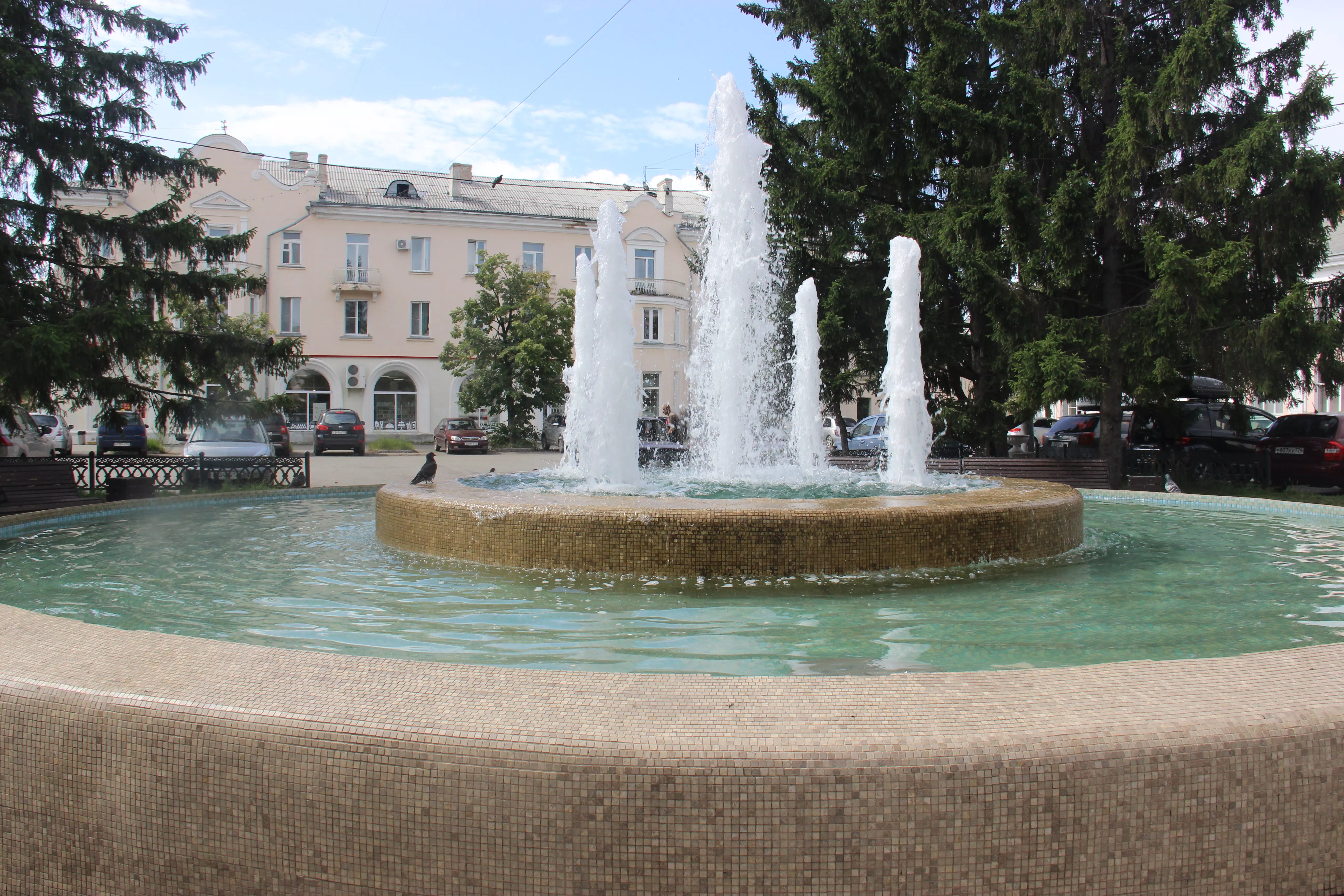 В Копейске рассказали о работе городских фонтанов