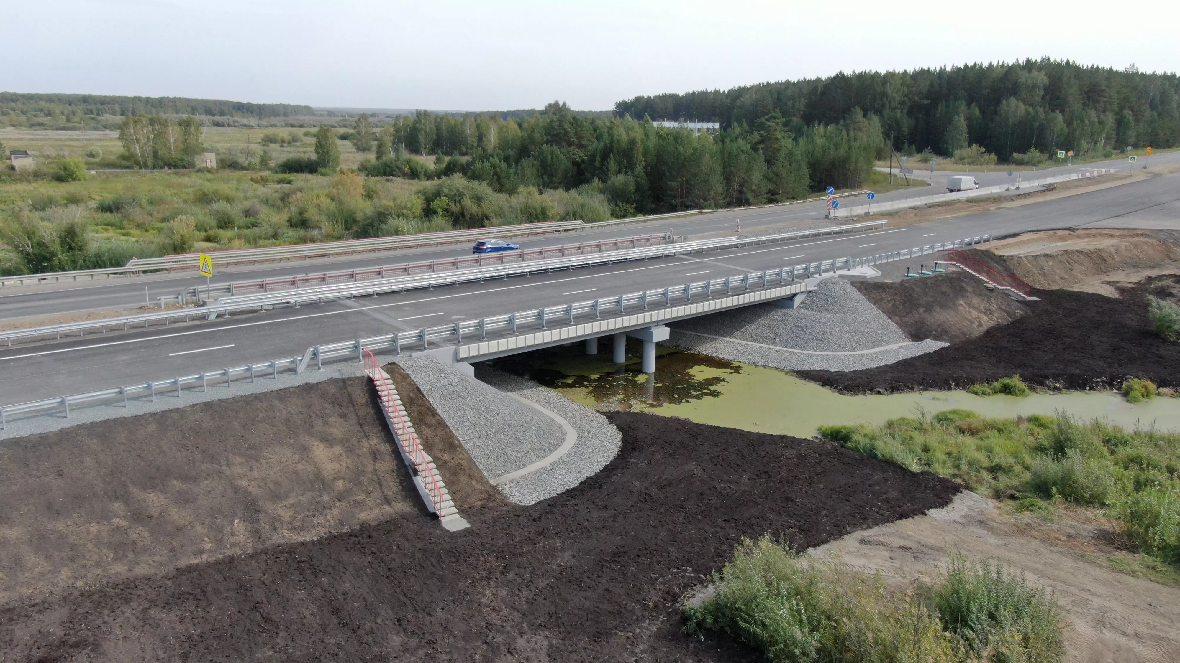 Весна и паводок: федеральный трассы Челябинской и Курганской областей подготовили к половодью