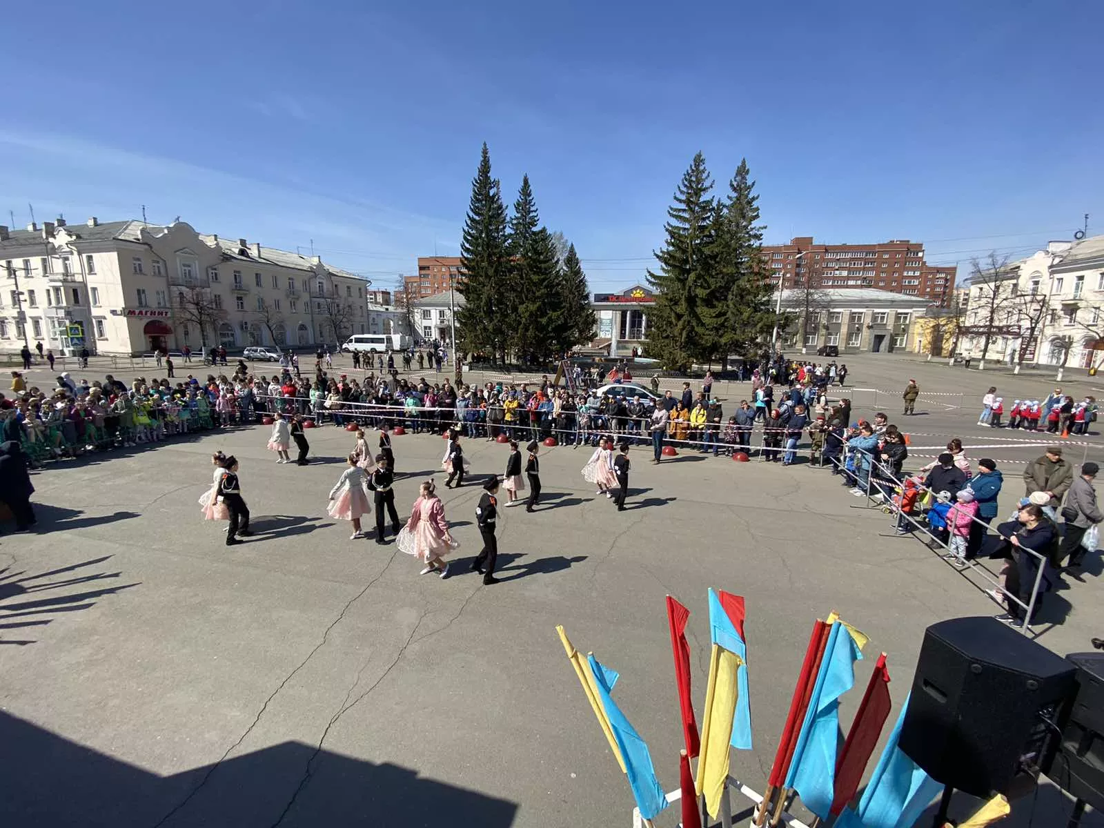 В Копейске началось празднование Первомая