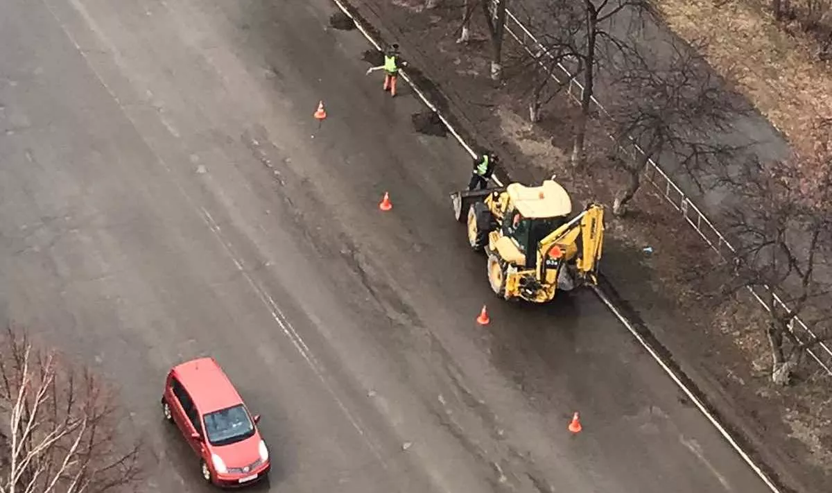 Полупустые улицы Копейска приводят в порядок