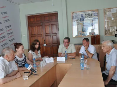Круглый стол по капремонту в редакции "Копейского рабочего"