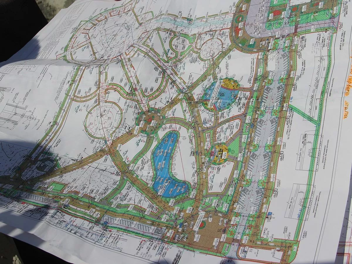 В парке Победы на текущей неделе установят освещение