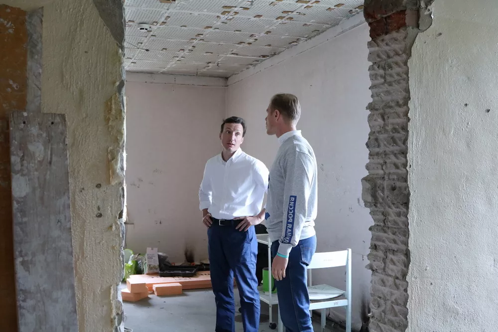 «Здоровое будущее» проверило ремонт объектов народной программы в Красном поле и с. Долгодеревенское