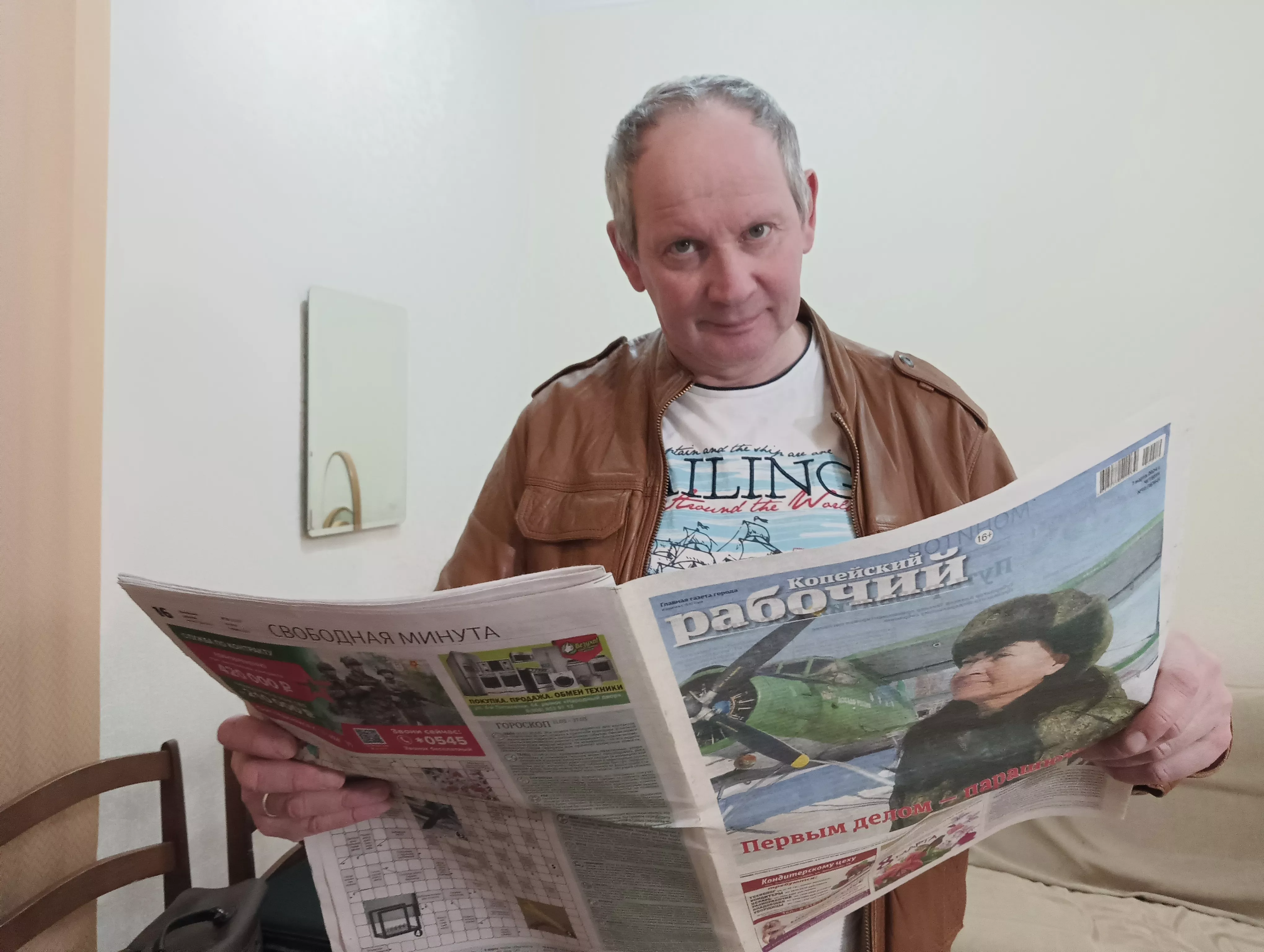 В Копейске прошел моноспектакль Даниила Спиваковского