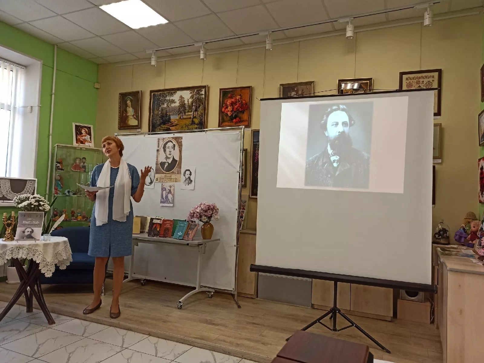 В копейской библиотеке прошла литературная встреча