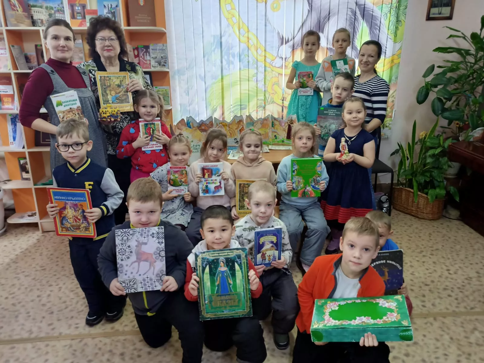 Игра-викторина в детской библиотеке №8 в честь 145-летия П. П. Бажова