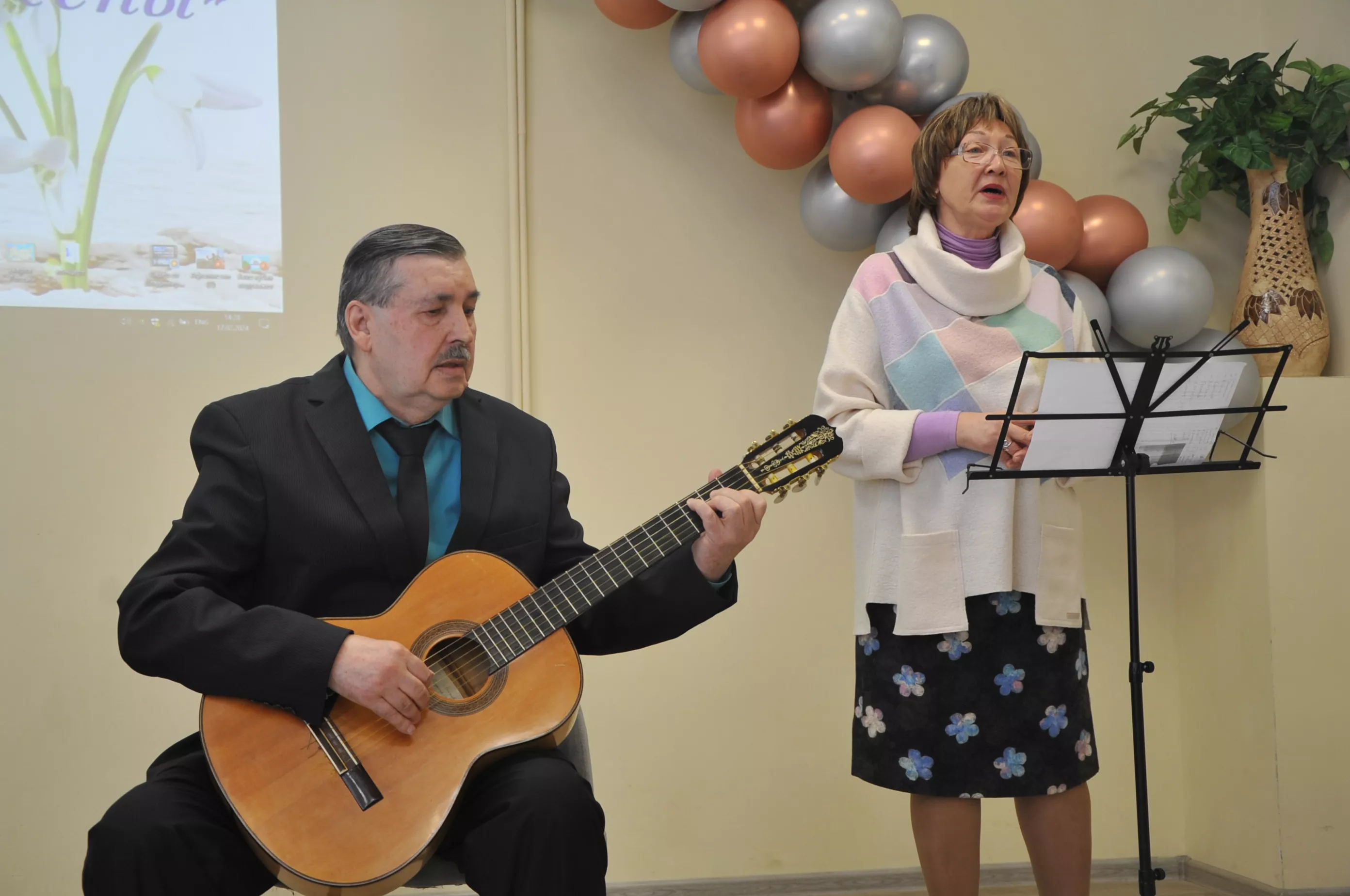 Квартирник «За полчаса до весны»: музыкальный вечер в библиотеке