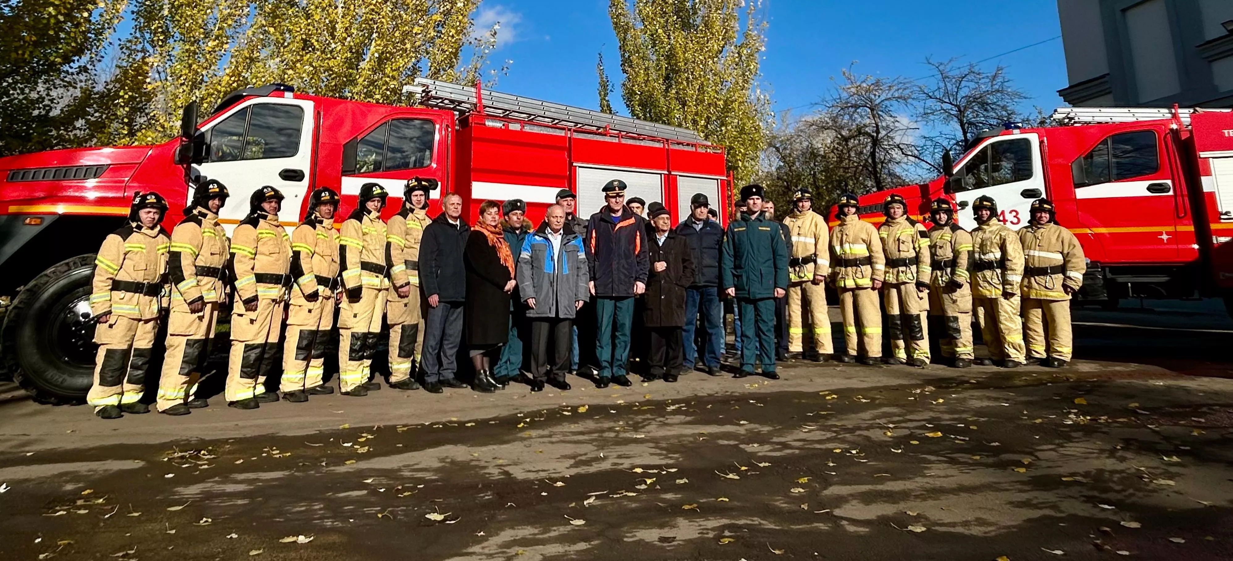 В Копейске появилась новая пожарная машина