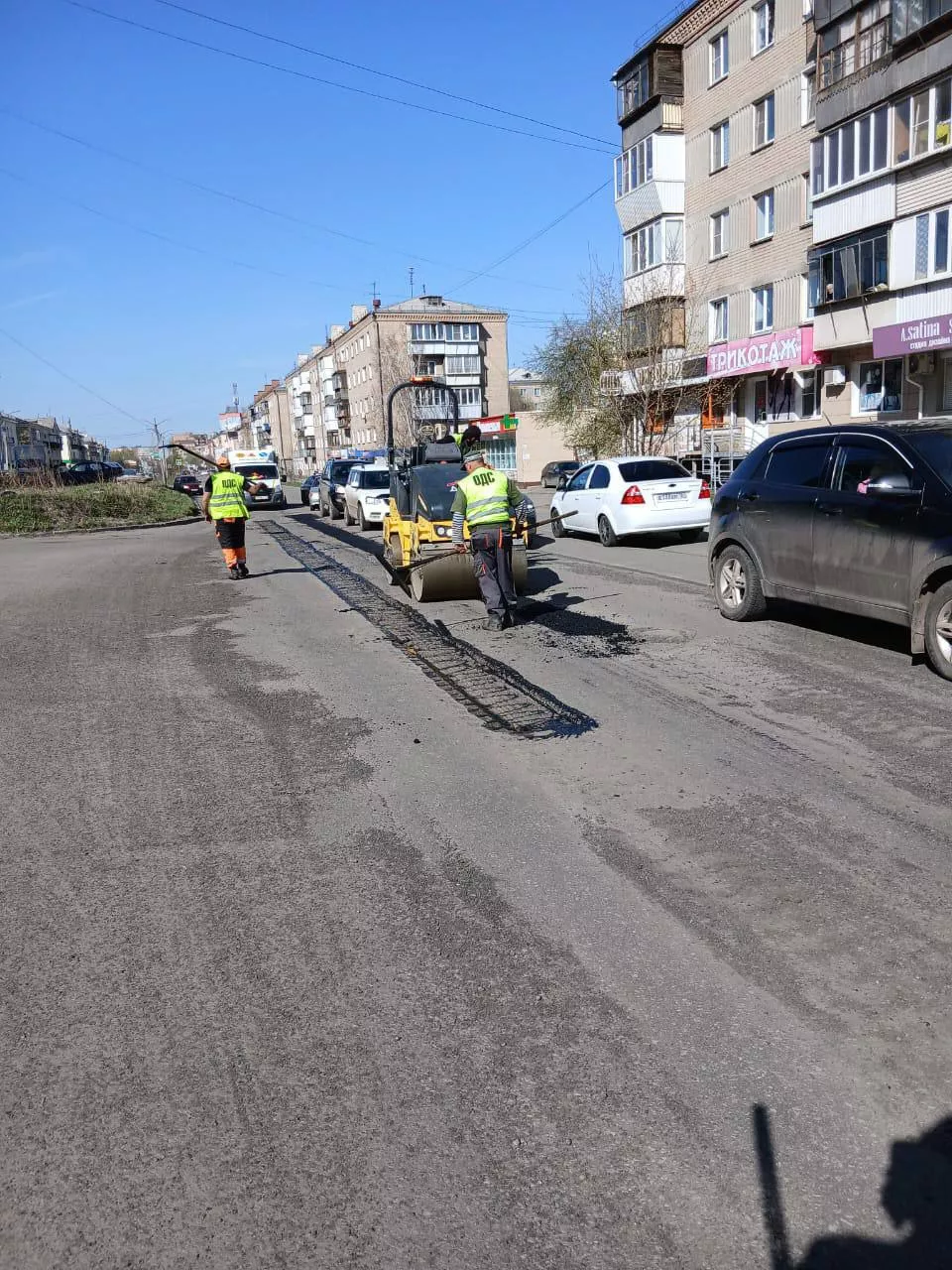 Дорожные работы в Копейске: обновление городских магистралей продолжается