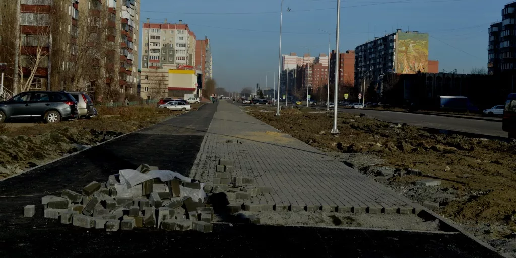 В Копейске продолжается реализация масштабного дорожного проекта