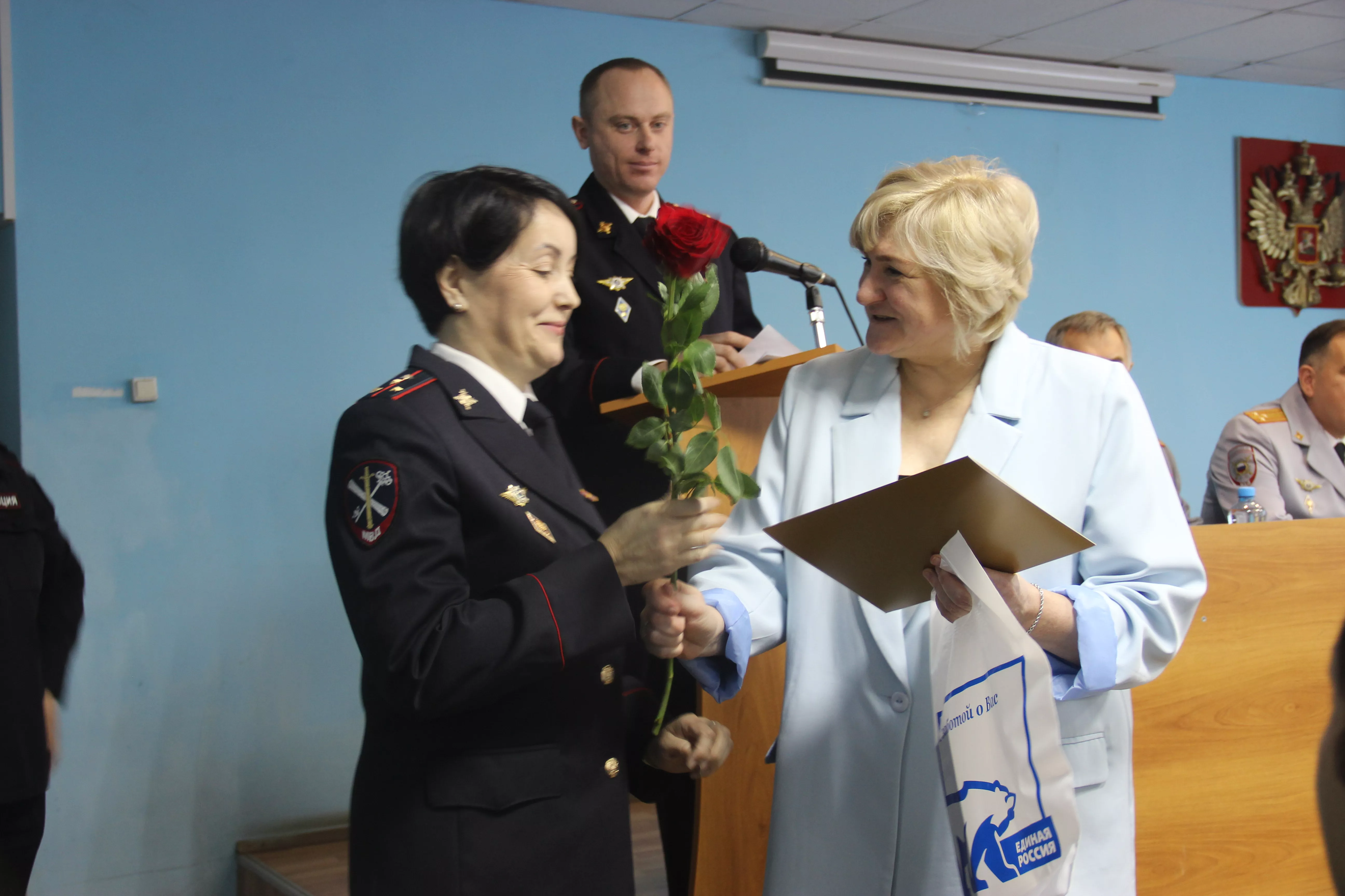 В Копейске торжественно отметили День органов внутренних дел