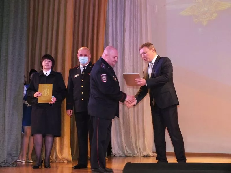 В ОМВД Копейска состоялось торжественное мероприятие, посвященное 95-летию Отдела