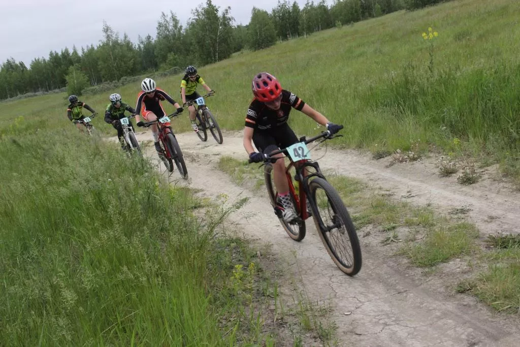 В Копейске прошли соревнования по маунтинбайку