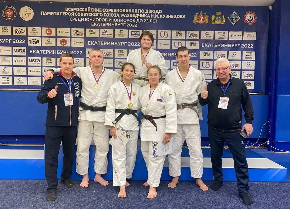 Дзюдоисты Челябинской области завоевали семь медалей Всероссийских соревнований в Екатеринбурге