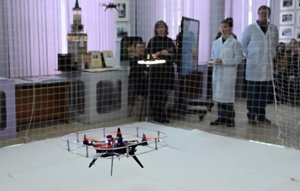 В Копейске торжественно открыли лабораторию беспилотных летательных аппаратов