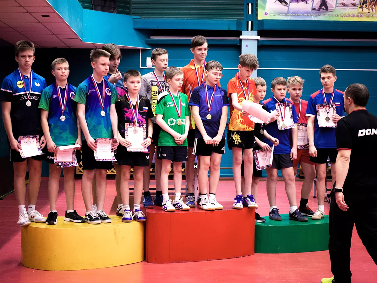 Копейчане стали лучшими в настольном теннисе