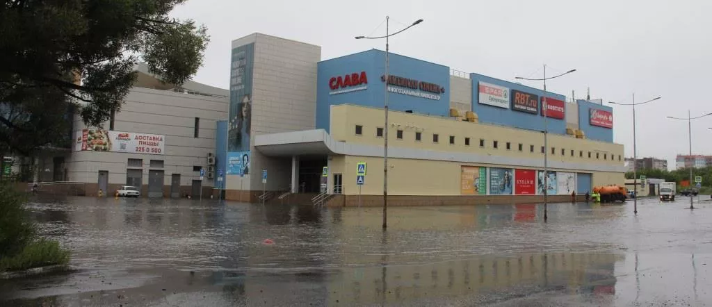 В Копейске продолжаются работы по ликвидации подтоплений