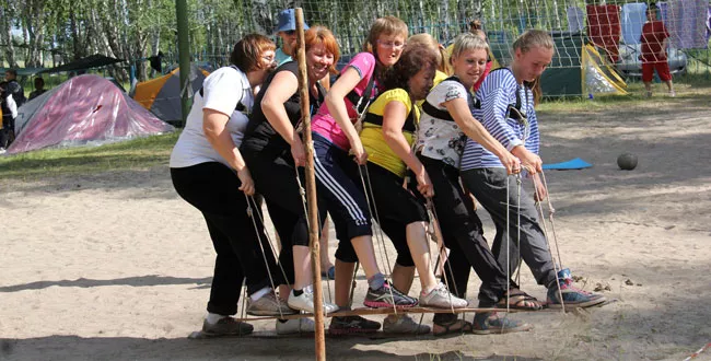 Туристический слет педагогов Копейска