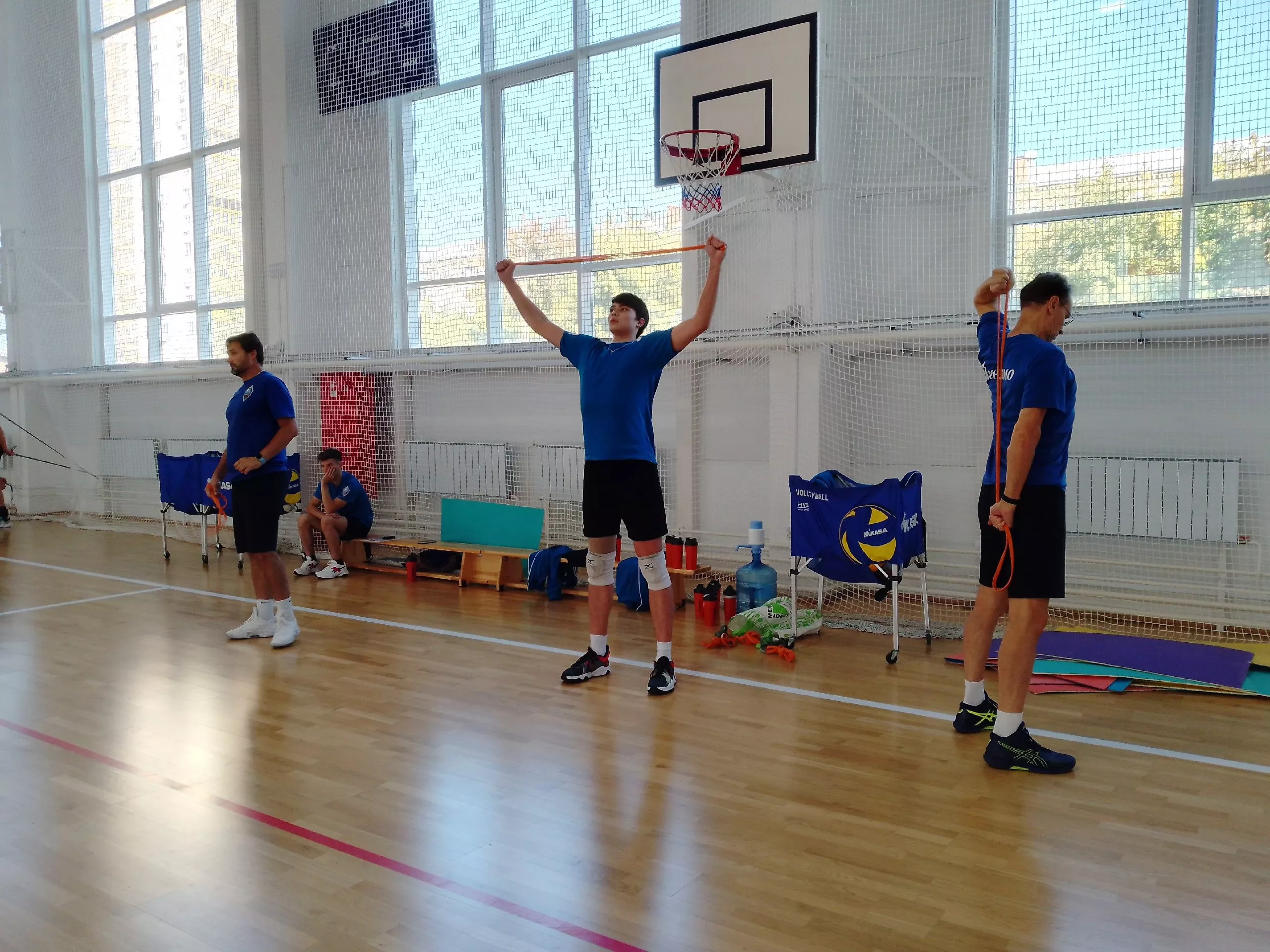 Челябинские спортсмены тренировались в Копейске