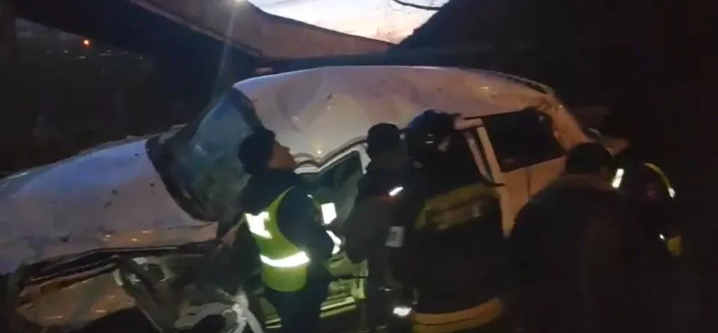 Опубликовано видео последствий аварии с внедорожником