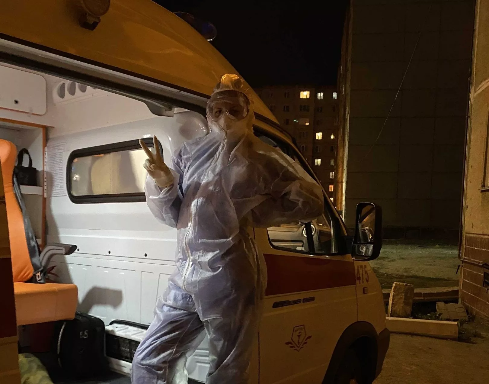 Копейский фельдшер Анастасия Шарапова рассказала о реалиях работы в период пандемии