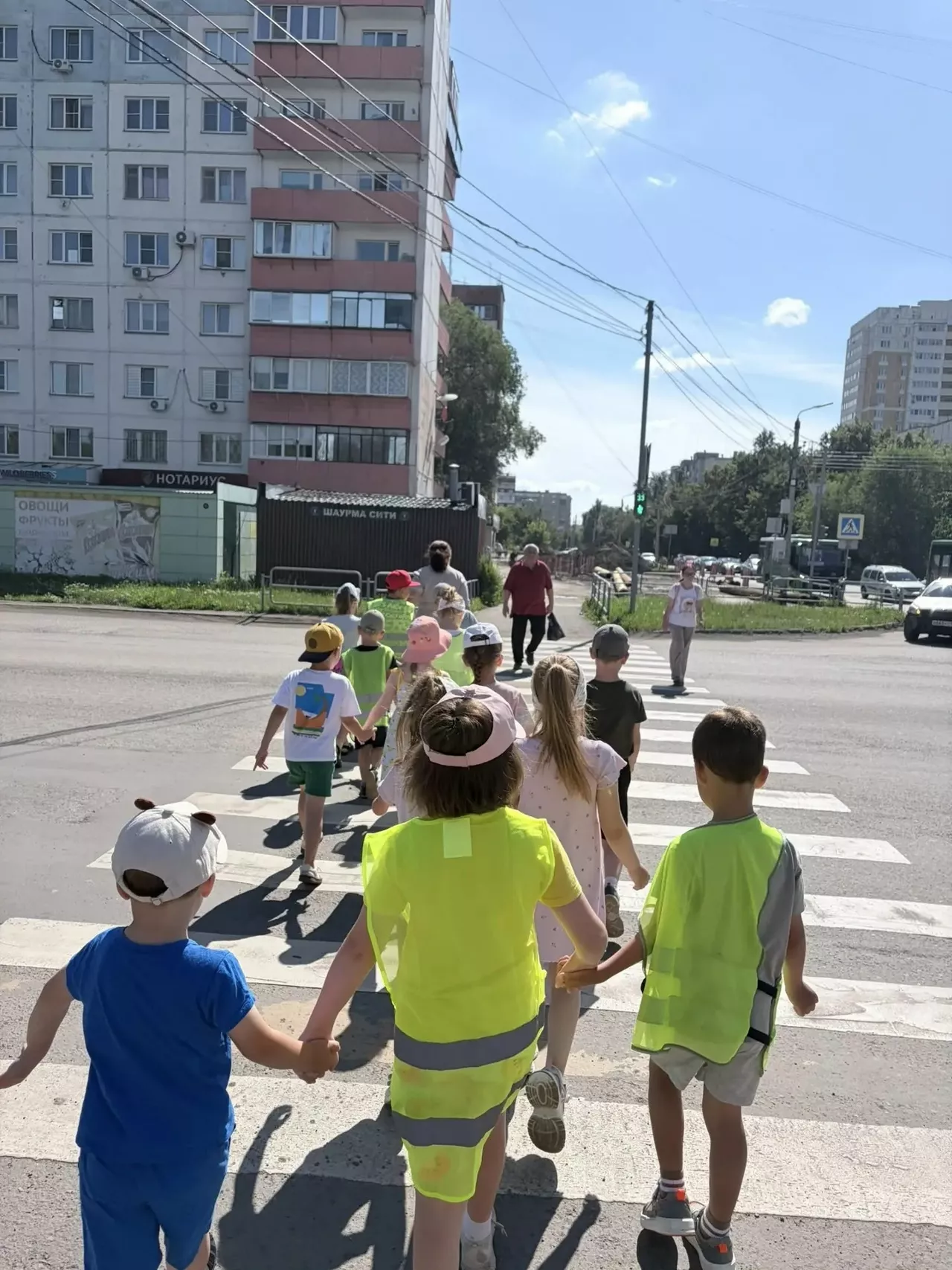  В Копейске дошкольники закрепили знания правил дорожного движения