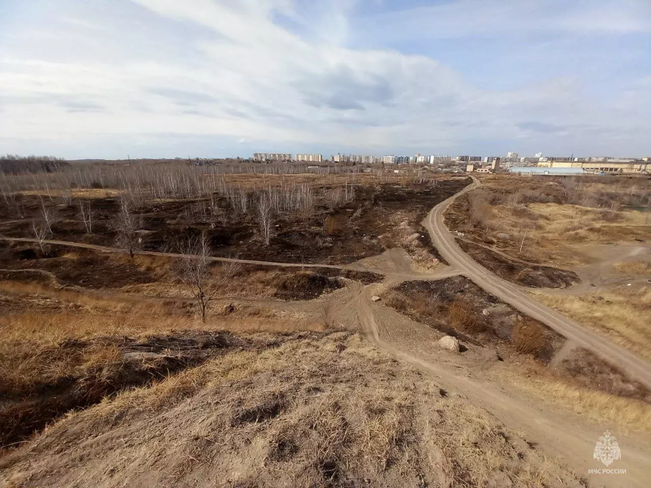 Тревожная статистика: в Копейске фиксируется рекордное число  ландшафтных  пожаров