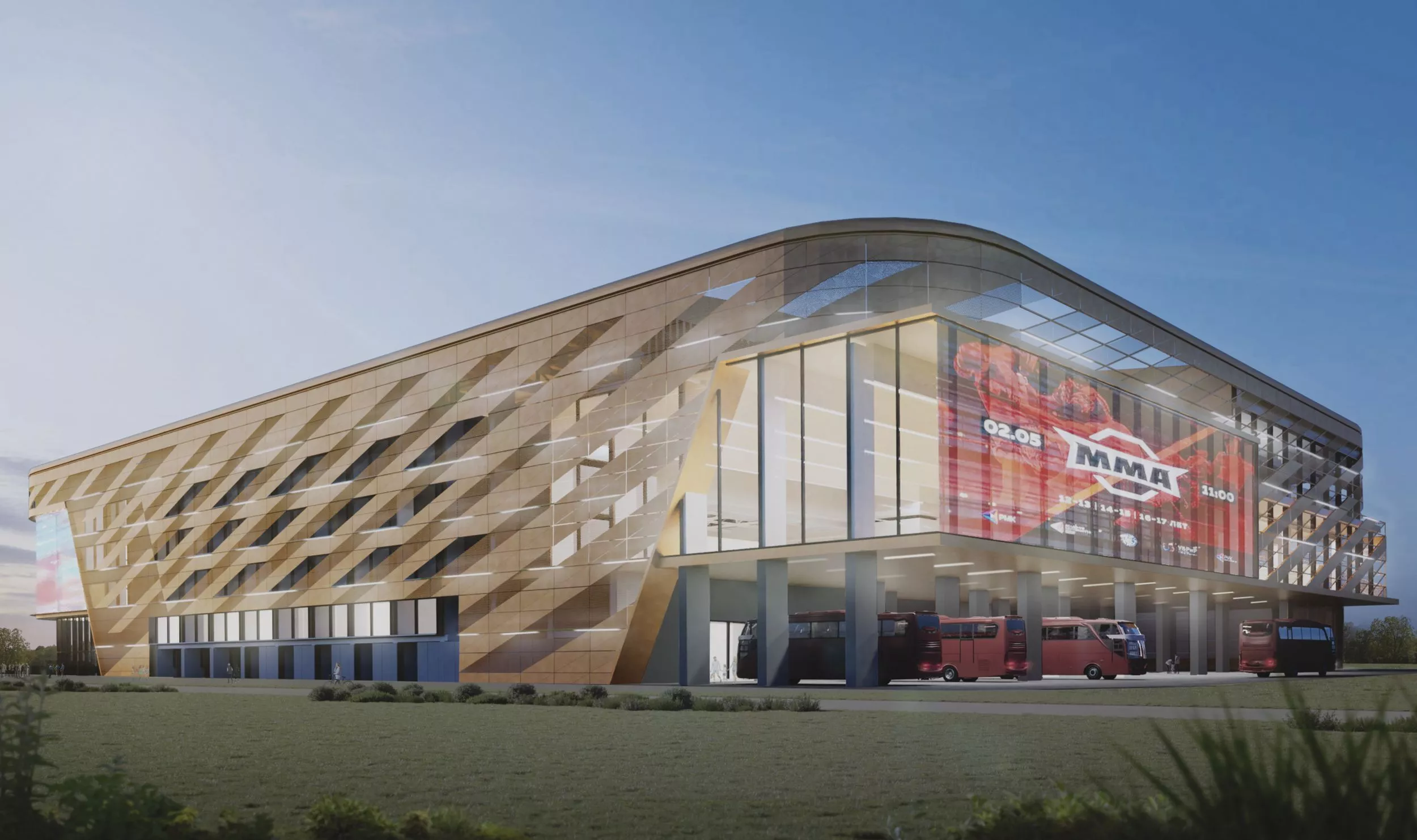 В Челябинске презентовали спортивную арену на 5 тысяч зрителей