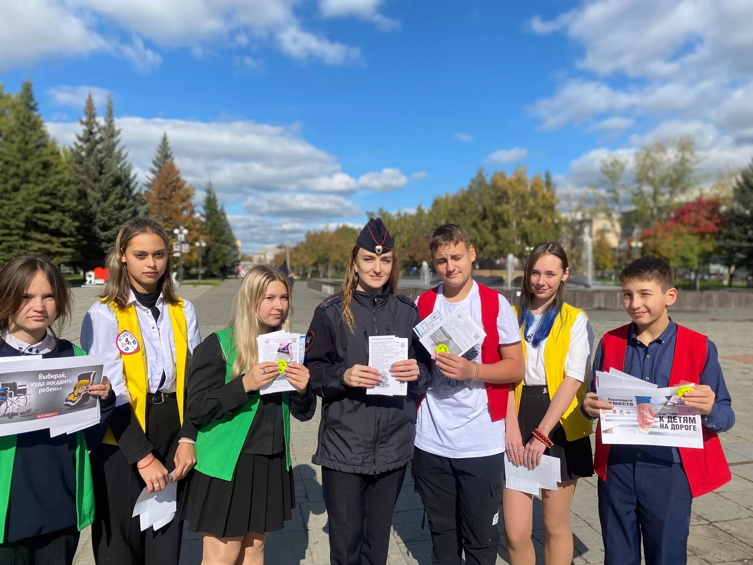 20 сентября в Копейске прошел «Единый день безопасности дорожного движения» 