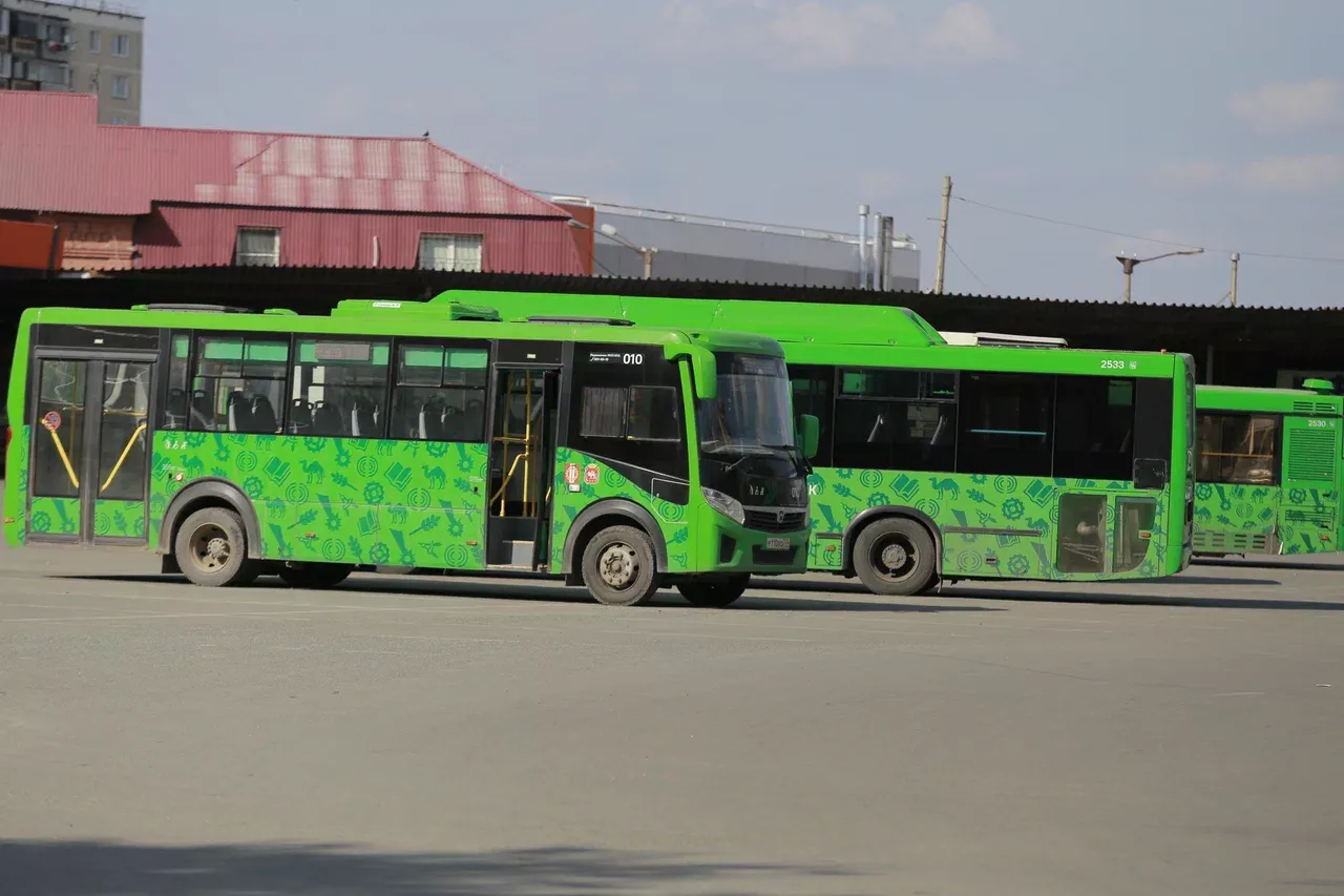 Общественный транспорт обновился