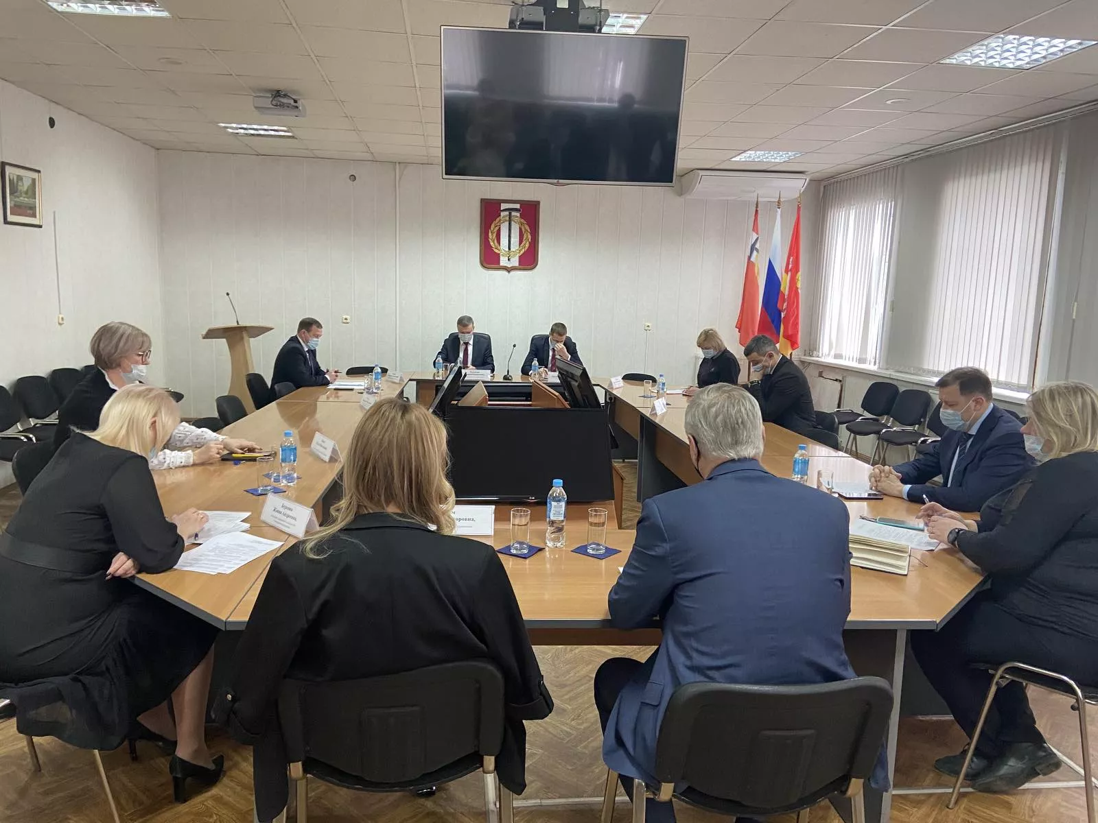 Строительство в Копейске ледового дворца обсудили в администрации города