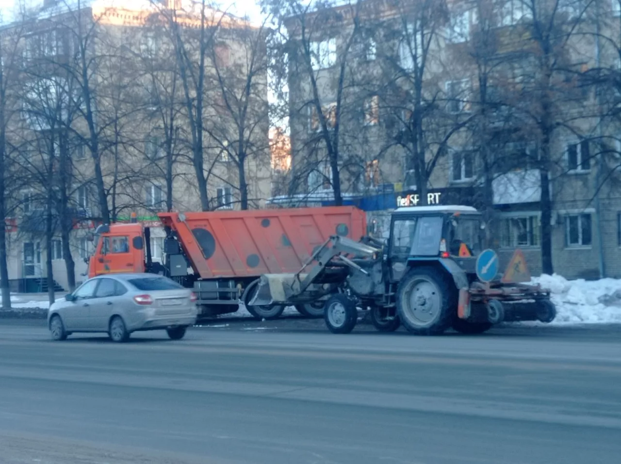Глава Копейска дал оценку работе по уборке снега в Копейске