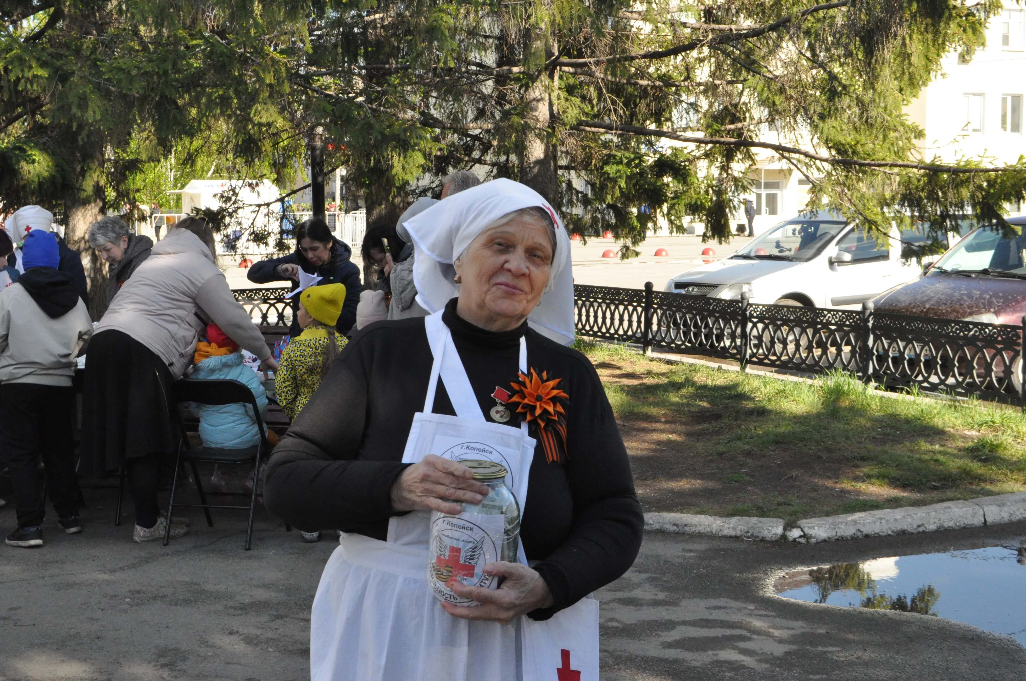 Празднование Дня Победы в Копейске продолжается