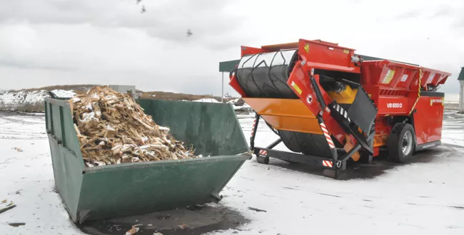 Измельчитель крупногабаритных отходов