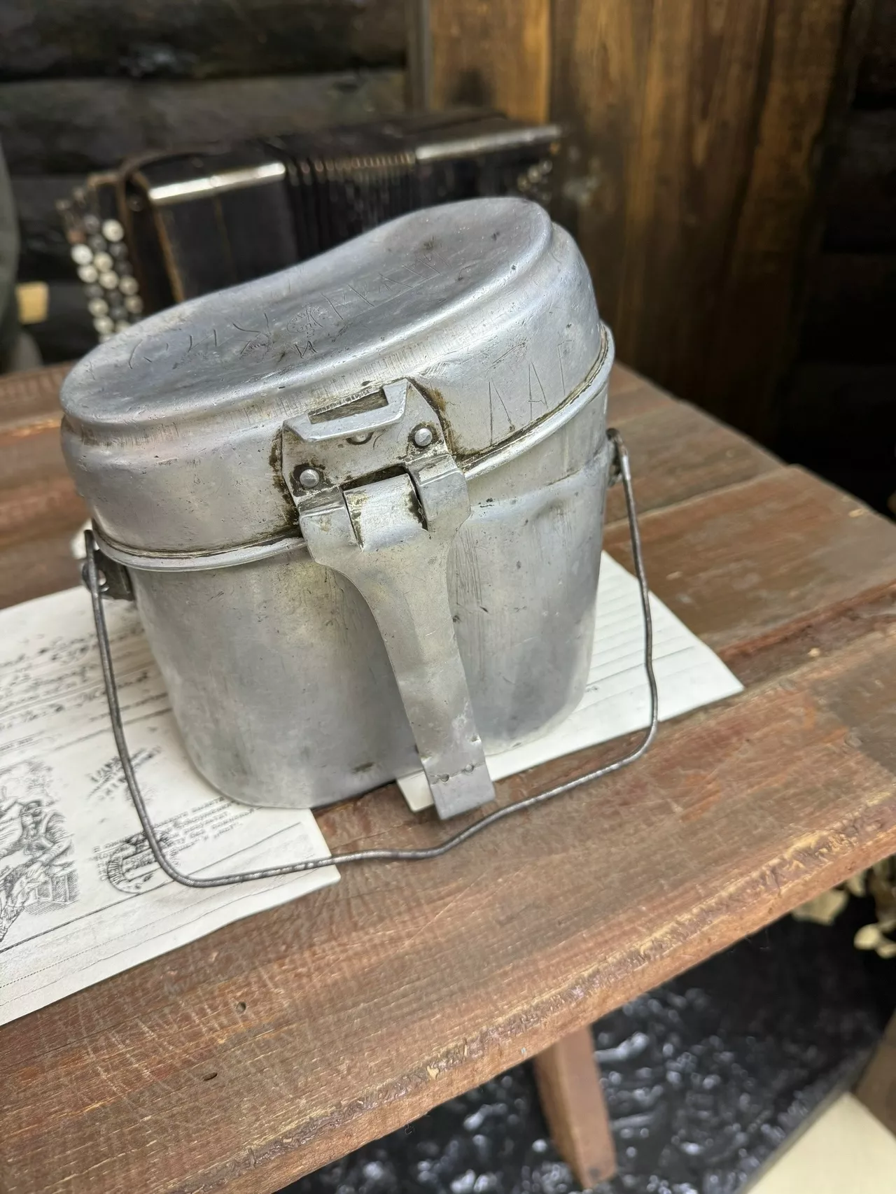 Котелок армейский