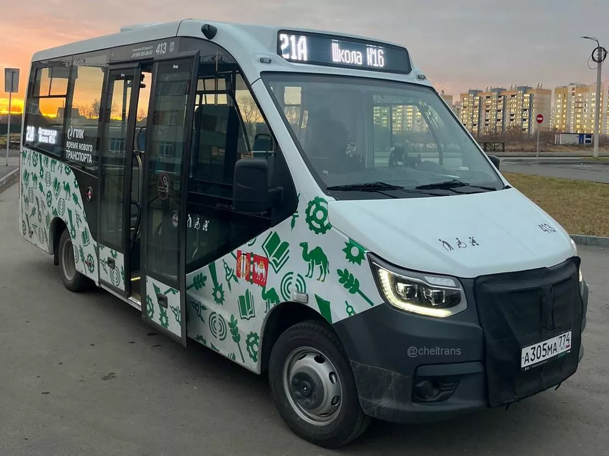 В Копейске на маршрут вышел новый современный автобус