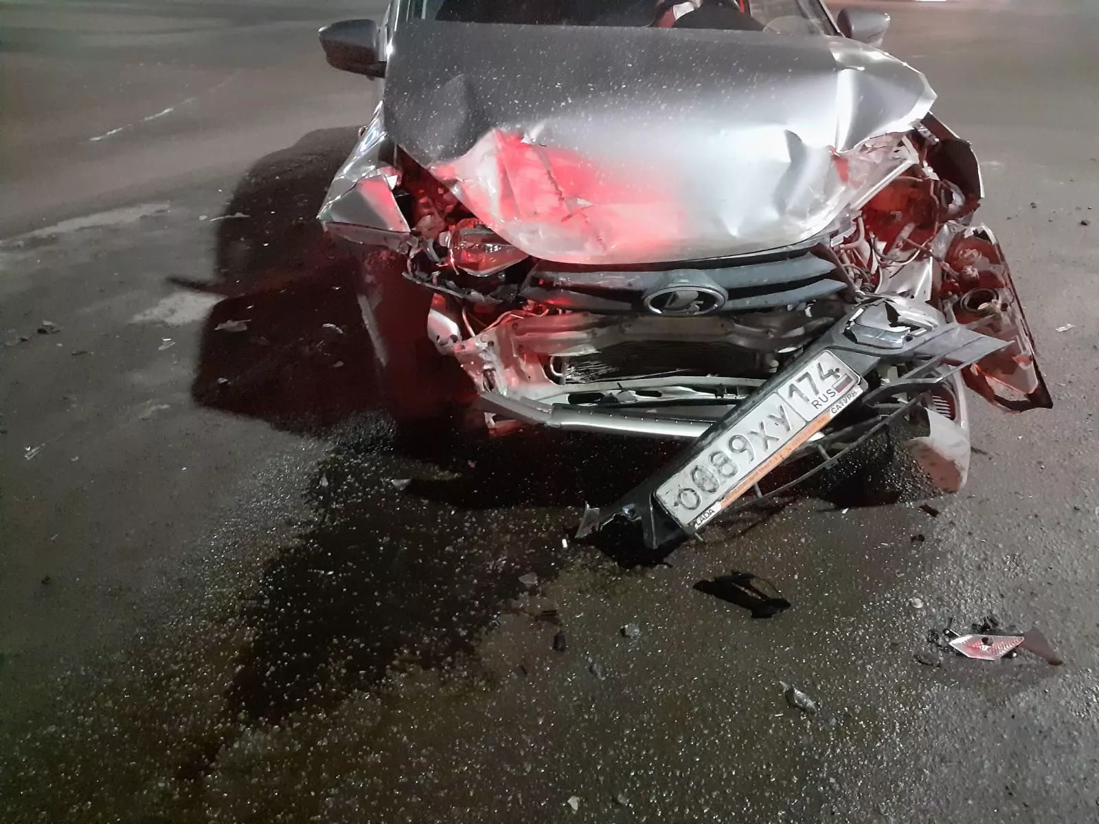 ГИБДД Копейска сообщает об аварии, в которой пострадали дети