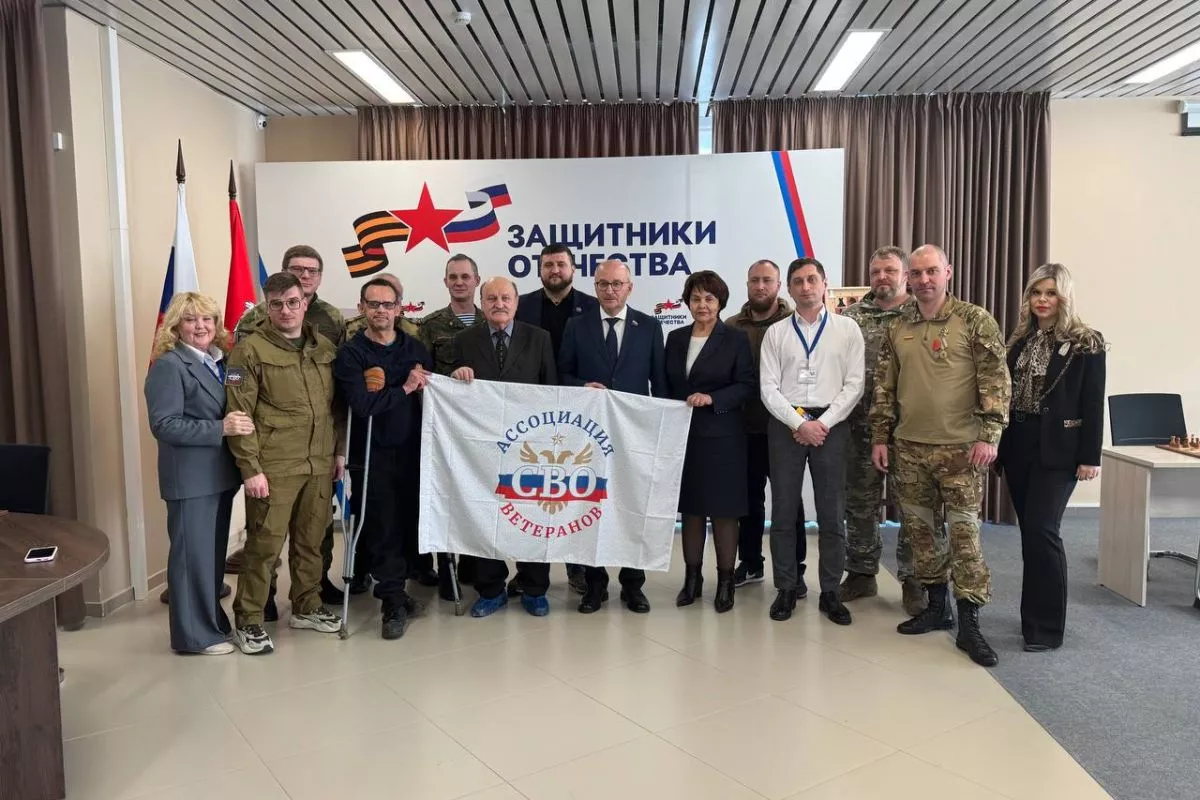 В Фонде «Защитники Отечества» Челябинской области состоялся турнир в рамках Федерального проекта «Шахматы для СВОих» среди ветеранов специальной военной операции