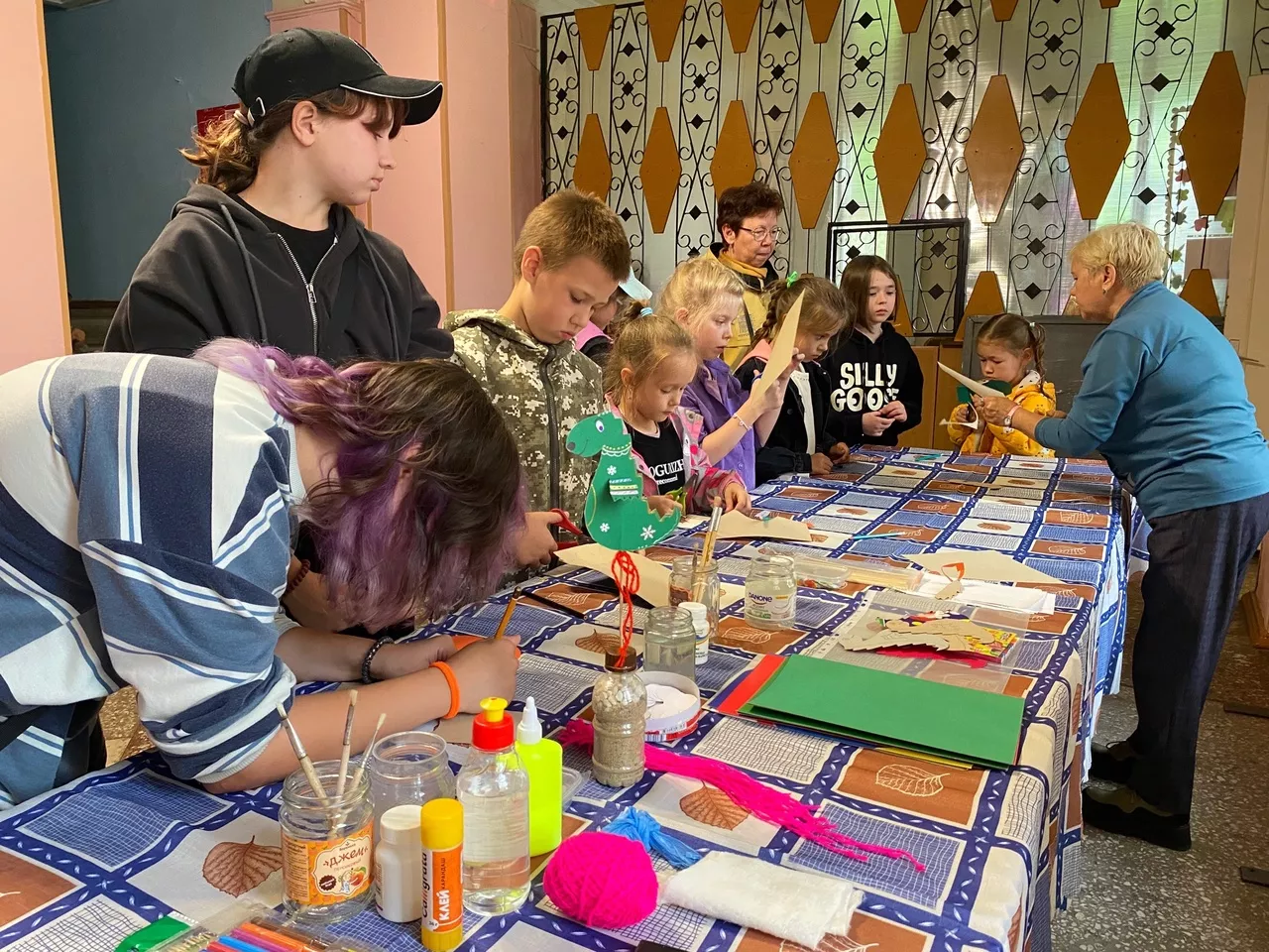 В Копейске прошел праздник двора для воспитанников детско-юношеского клуба «Задорный»