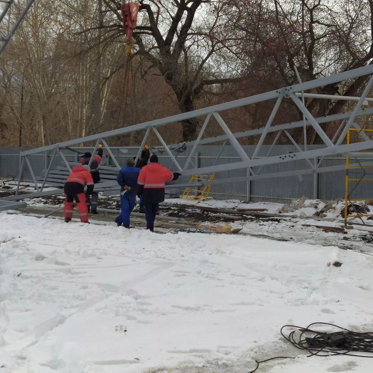 Анатолий Картаев прокомментировал ситуацию с остановкой строительства крытого корта