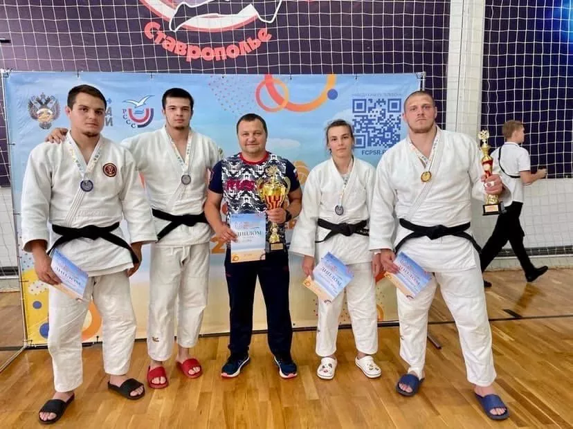 Челябинские дзюдоисты завоевали пять медалей на Всероссийской летней Универсиаде в Ставрополе