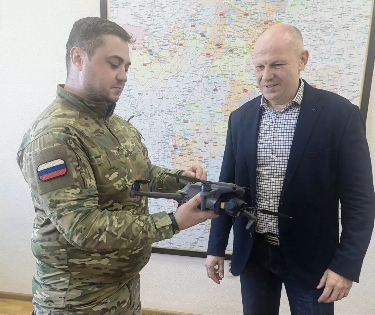 Боец СВО из Копейска встретился с Министром общественной безопасности