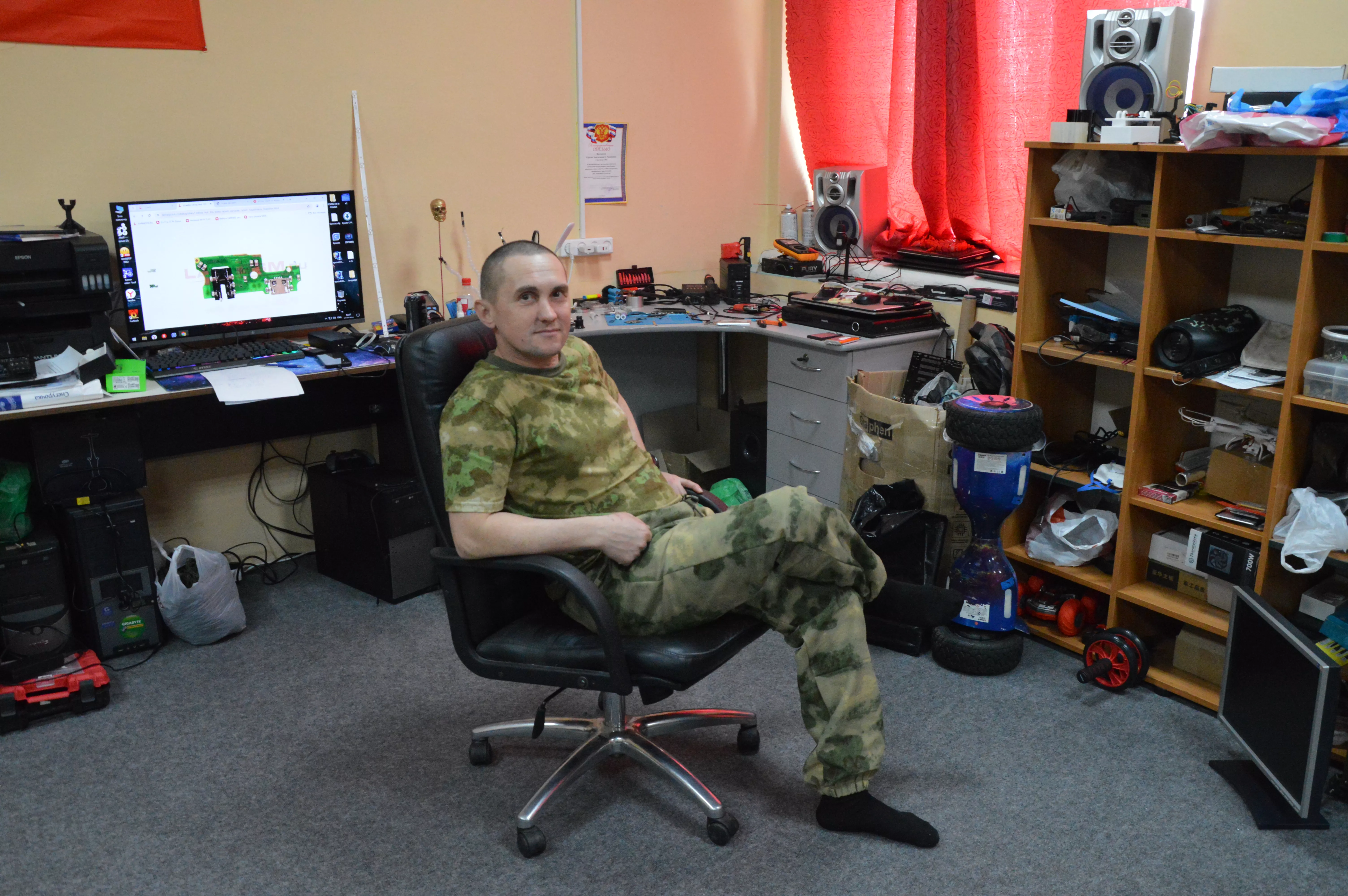 Сергей Родионов: "С детства увлекался электроникой"