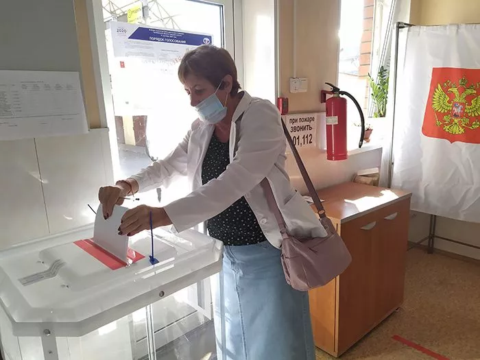 Голосую за своих. Ветеран спорта поделилась впечатлениями на избирательном участке