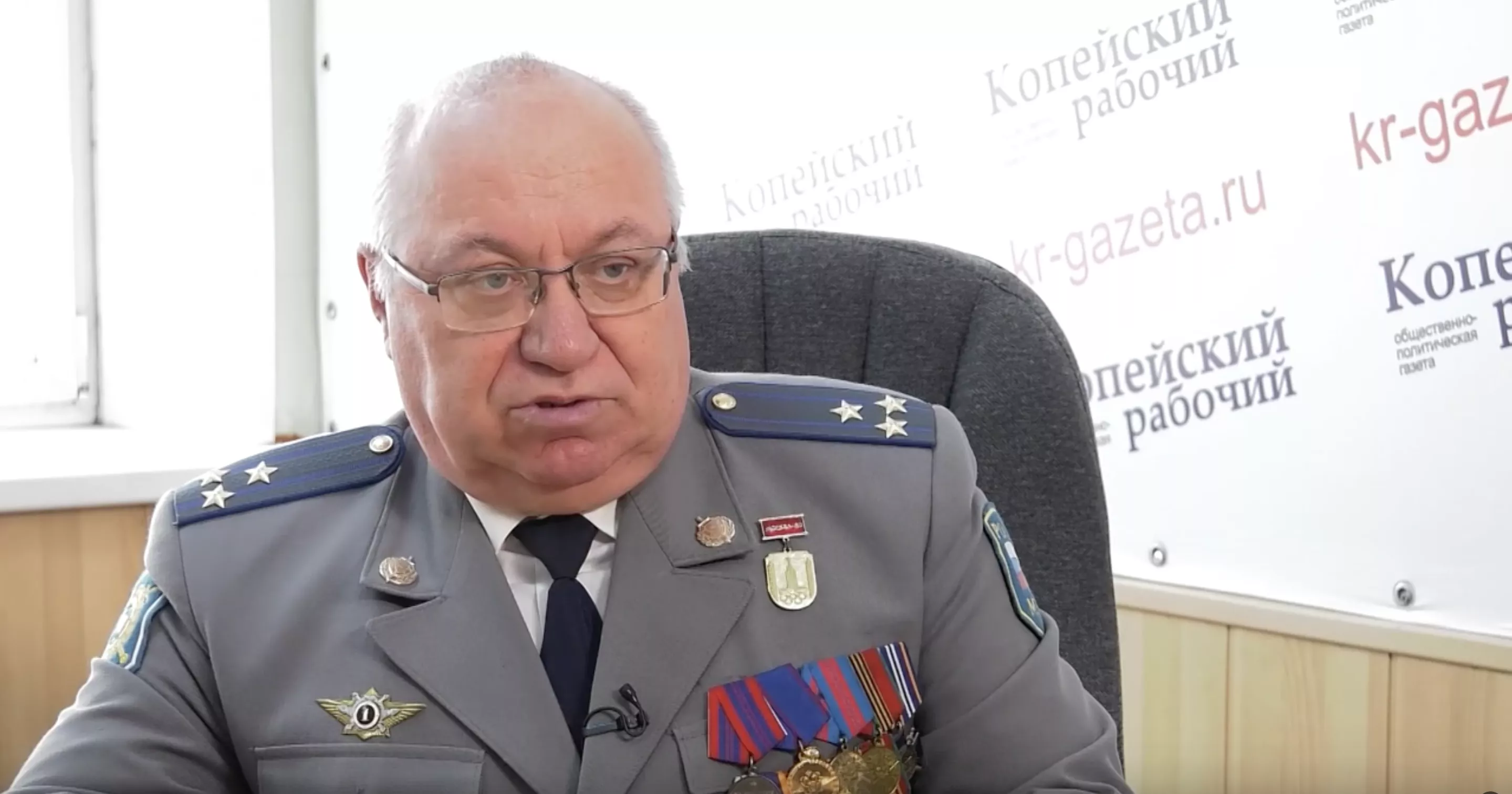 Городские акценты: Юрий Чернов, полковник юстиции в отставке, руководитель следственного отдела г. Копейска с 1990 по 2008 год